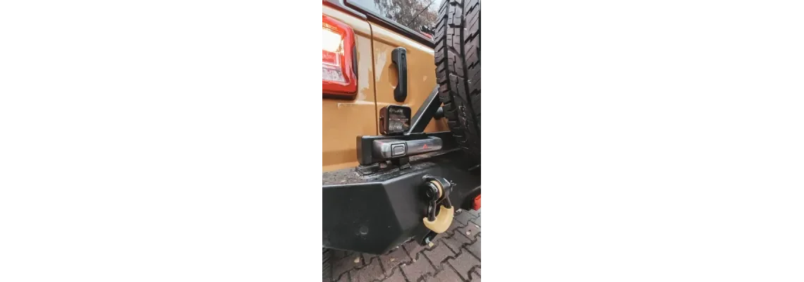 Wrangler JLU JEEP montaż oświetlenia OSRAM i Hella