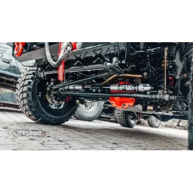 Podwójny amortyzator Wrangler JL i Osłony Rival
