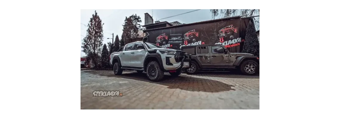 Toyota Hilux - konserwacja podwozia, Geometria, montaż snorkla i inne