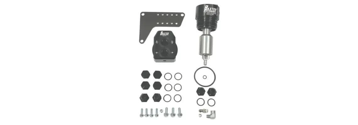 Instrukcja montażu Baxter RJ-404-CP - relokacji filtra oleju