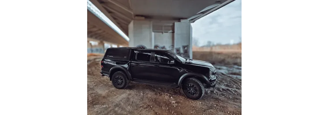 Installation of the Smartcap Ford Ranger Raptor body in our 4x4 workshop