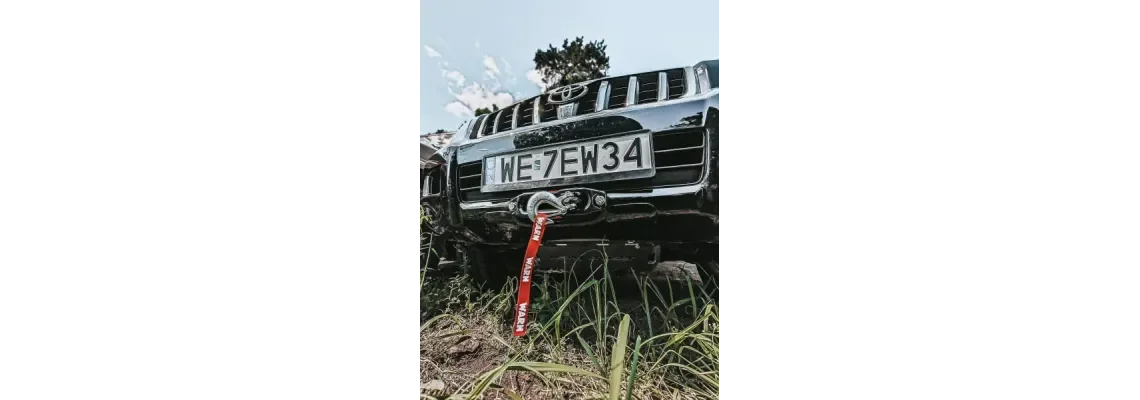 Montaż wyciągarki Toyota Land Cruiser 120