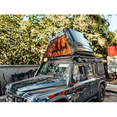 Installation of the Offlander FOLD 2 Roof Tent on the Ineos Grenadier