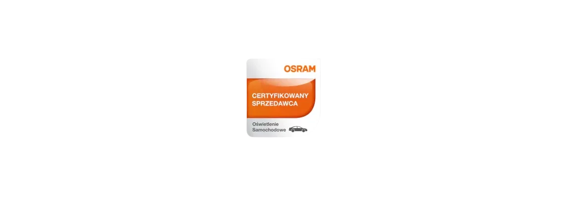 Certyfikowany Sprzedawca i Dystrybutor OSRAM w POLSCE od 2021r