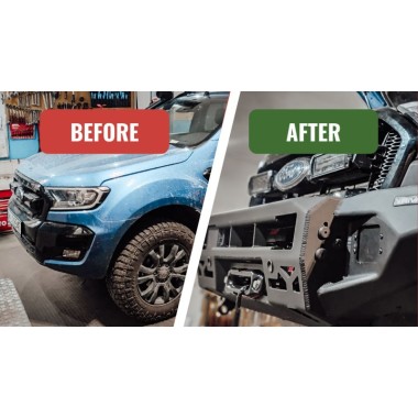 Rival Front Bumper Installation on Ford Ranger – More Than Just Protection