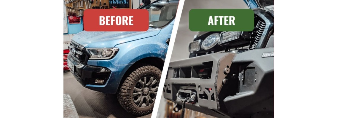 Rival Front Bumper Installation on Ford Ranger – More Than Just Protection